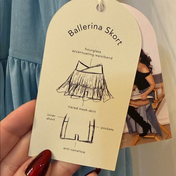 Blogilates Ballerina Dance Skort Size Small - Picture 7 of 9